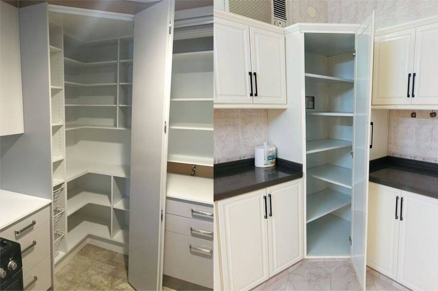 Pantry and storage units